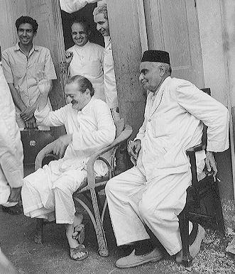 Meher Baba i god stemning, 1955.